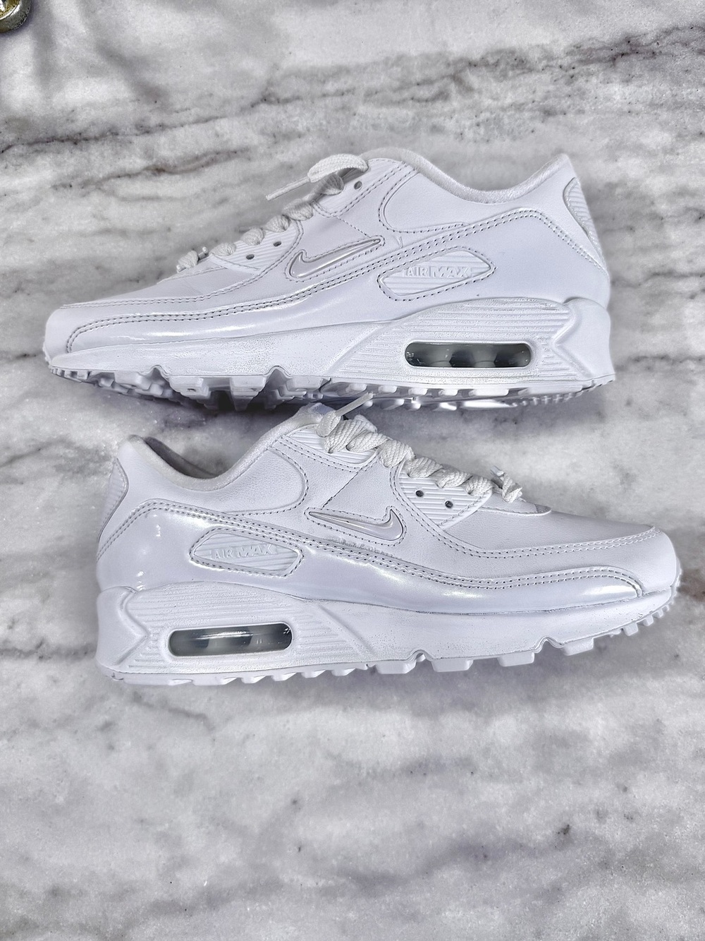 Brand New Nike Air Max 90 SE 'Dance Iridescent' White FD8684-100 Women Size 7.5